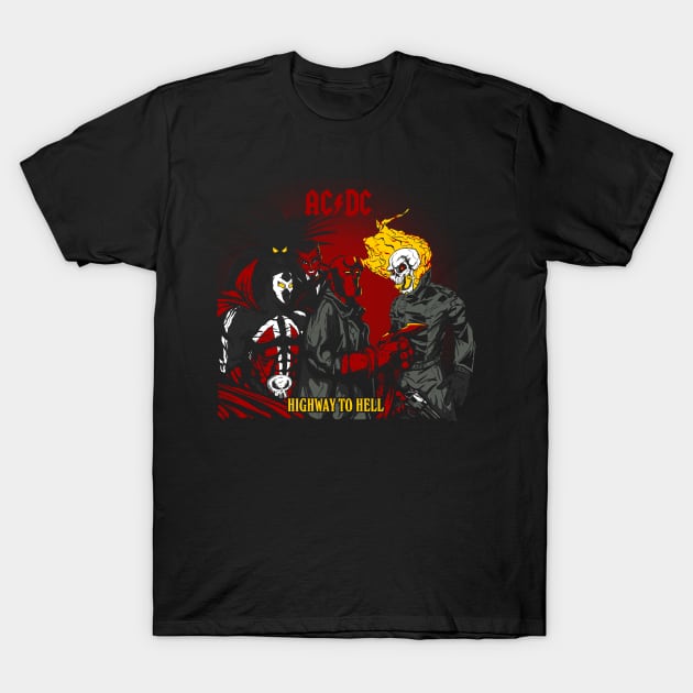 Highway to Hell T-Shirt by RedBug01